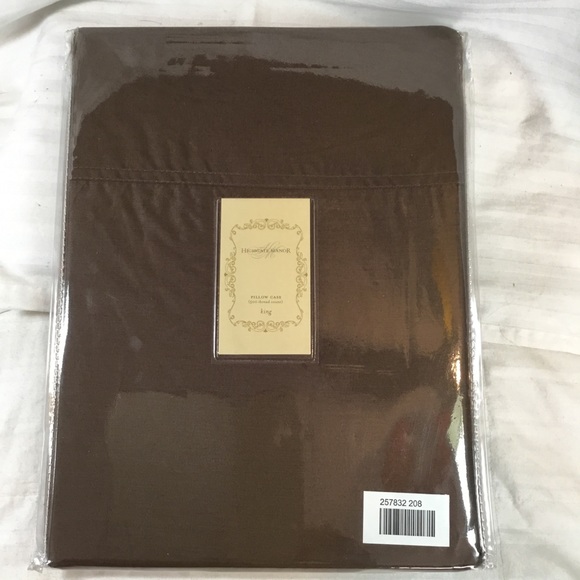 Hi gate Manor king pillowcases, NIB, 500 tc, 2 cases - Picture 1 of 5